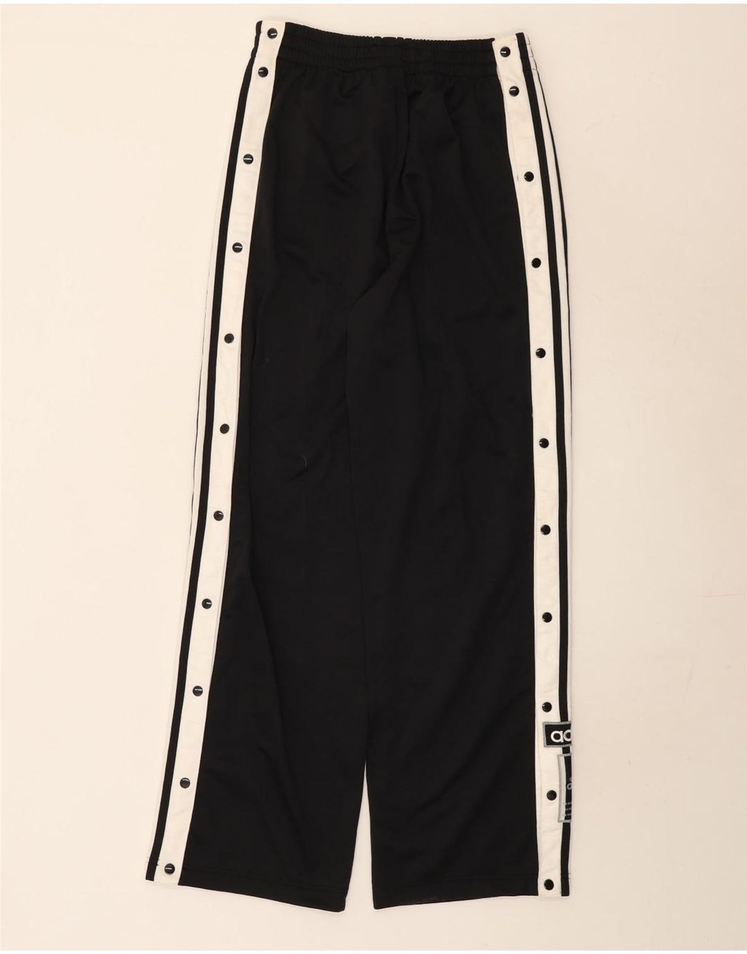 Adidas Pantalones De Chándal Para Hombre Pequeños Negro Colorblock Poliéster