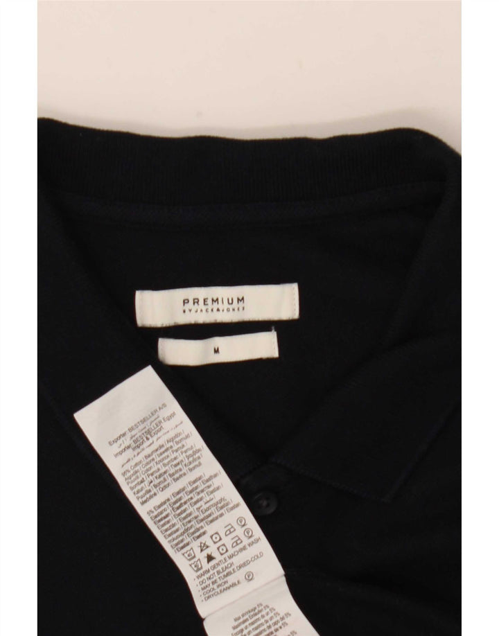 Polo Jack & Jones Hombre Algodón Azul Marino Medio