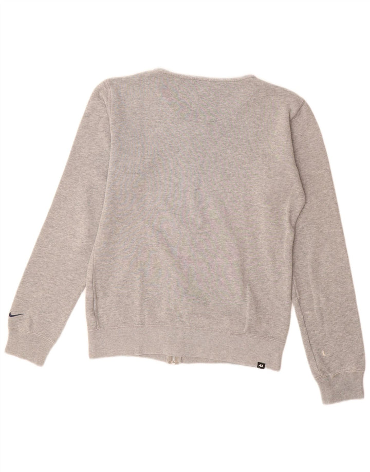 Nike - Chaqueta de chándal gráfica para mujer, talla S, color gris