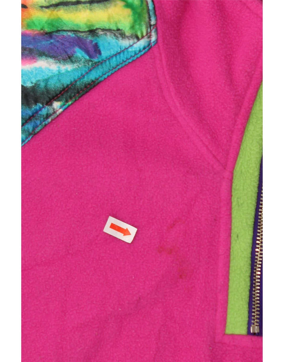 MASER M Jersey de forro polar con gráfico extragrande para mujer EU 40 Rosa mediano