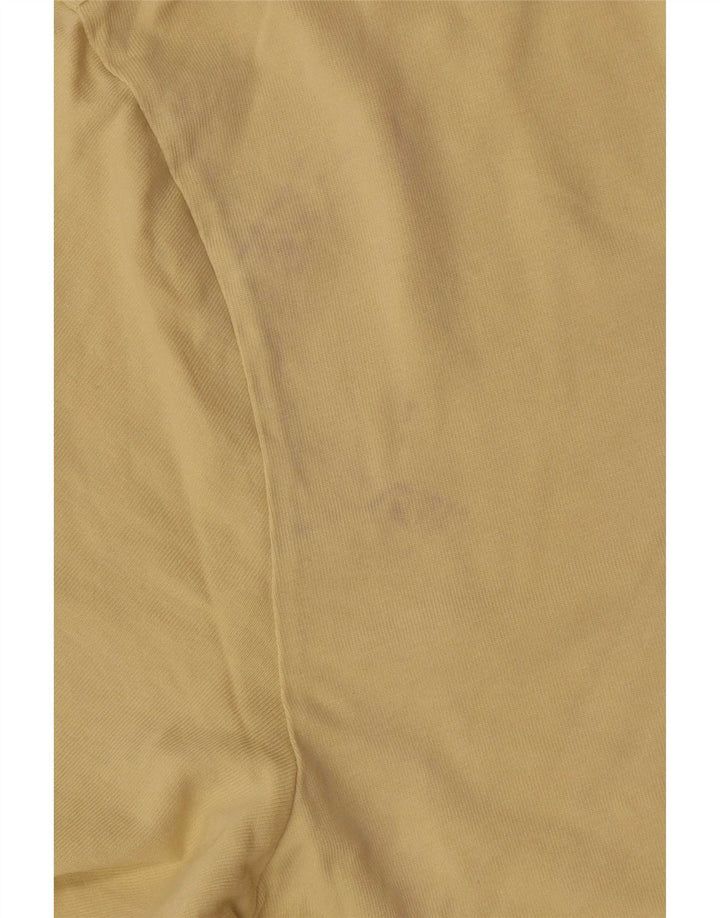 Karl Kani Camiseta gráfica para hombre Top Algodón amarillo medio