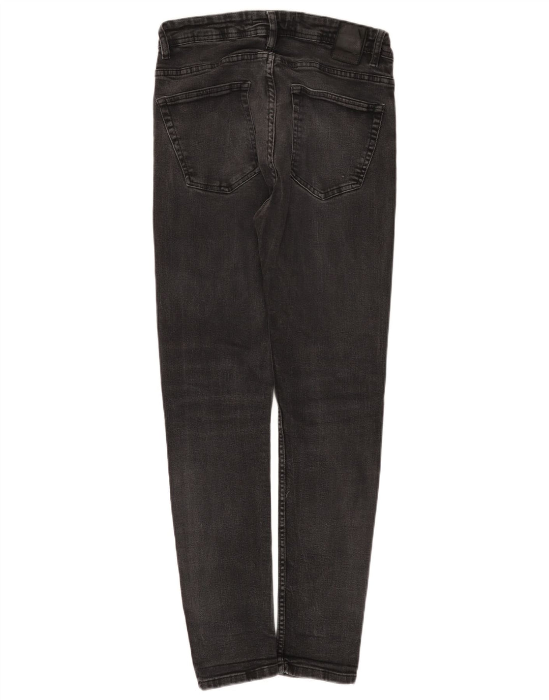 Zara Jeans Slim para Mujer EU 42 Large W32 L29 Algodón Negro