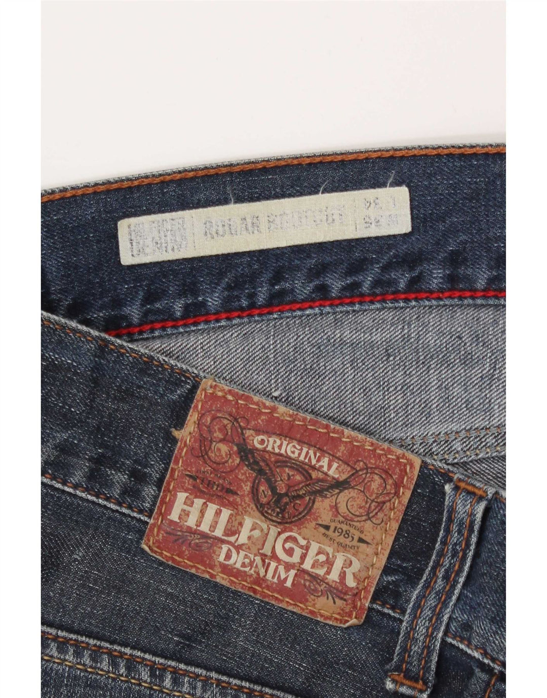 Tommy Hilfiger Vaqueros Bootcut de corte regular para hombre W36 L34 Algodón azul