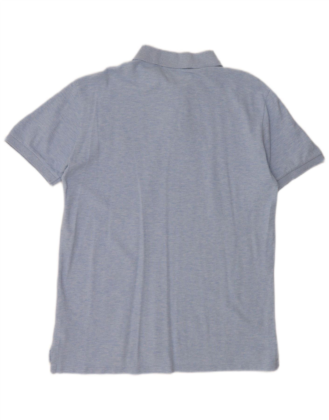 POLO RALPH LAUREN Polo ajustado para hombre de algodón moteado azul grande