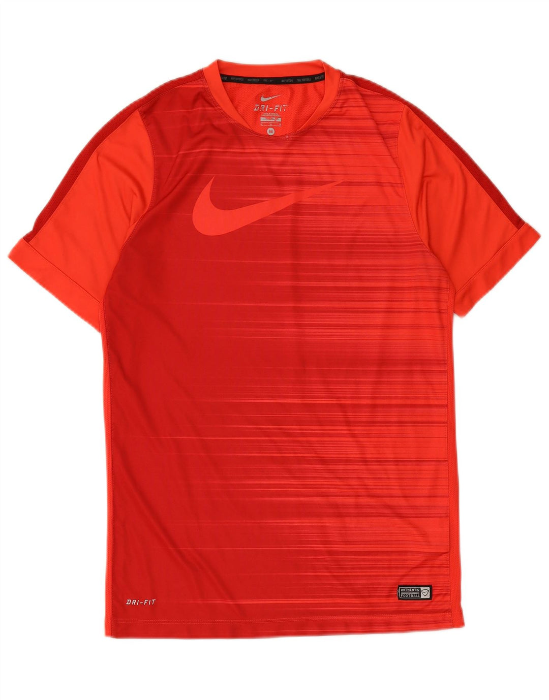 NIKE Camiseta Dri Fit Graphic para Hombre Top Poliéster Rojo Mediano