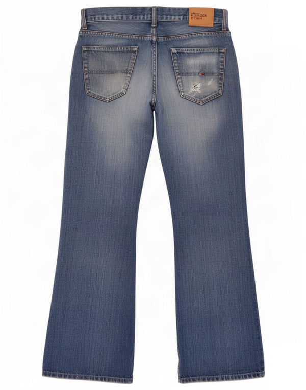 Tommy Hilfiger Vaqueros Manhattan Bootcut para hombre W34 L32 Algodón azul