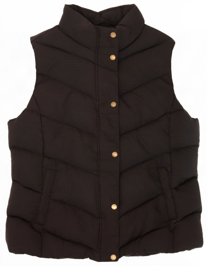Chaleco acolchado para mujer Gap UK 46 Grande Poliéster negro