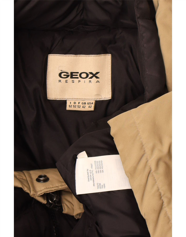 Geox Chaqueta acolchada para hombre ES 42 XL Poliéster beige
