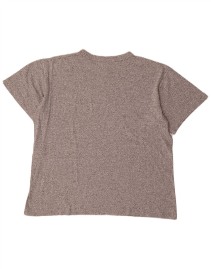 Champion Camiseta Gráfica Para Hombre Top Grande Acrílico Gris