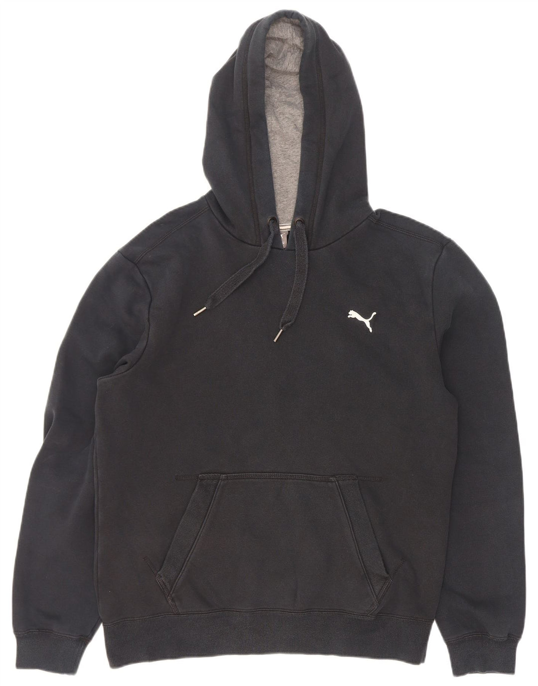 Puma Hombre Sudadera Con Capucha Jumper Medium Negro Algodón