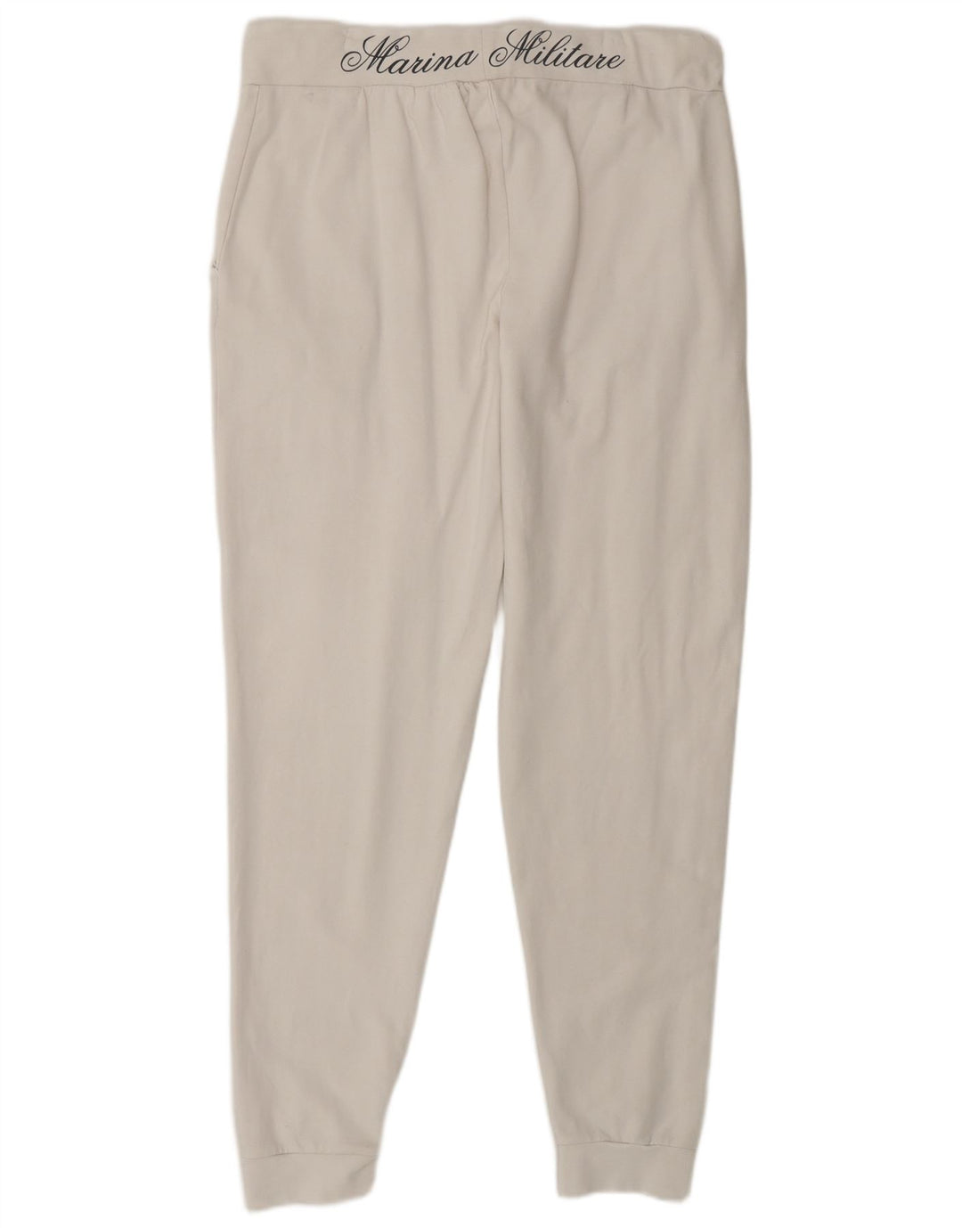 MARINA MILITARE Pantalones de chándal para mujer Joggers UK 46 Large White