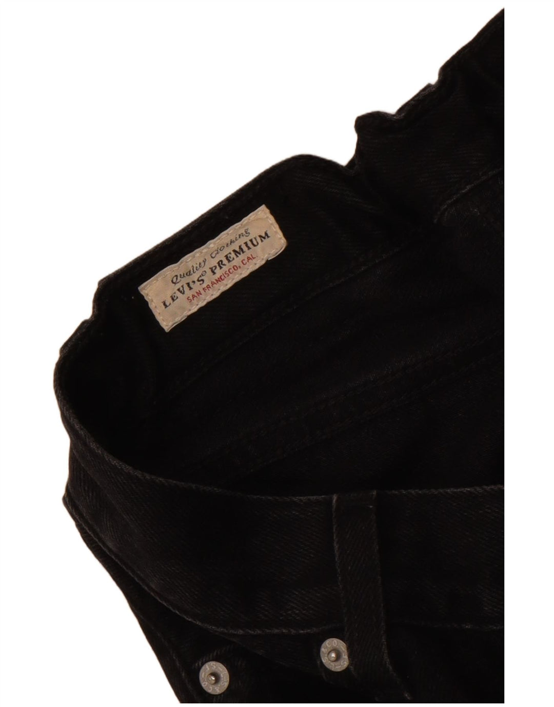 Levi's Vaqueros De Pierna Ancha Para Mujer W26 L30 Negro
