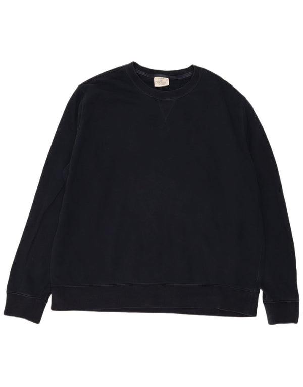 Marks & Spencer - Sudadera de corte regular para hombre, talla 3XL, algodón azul marino