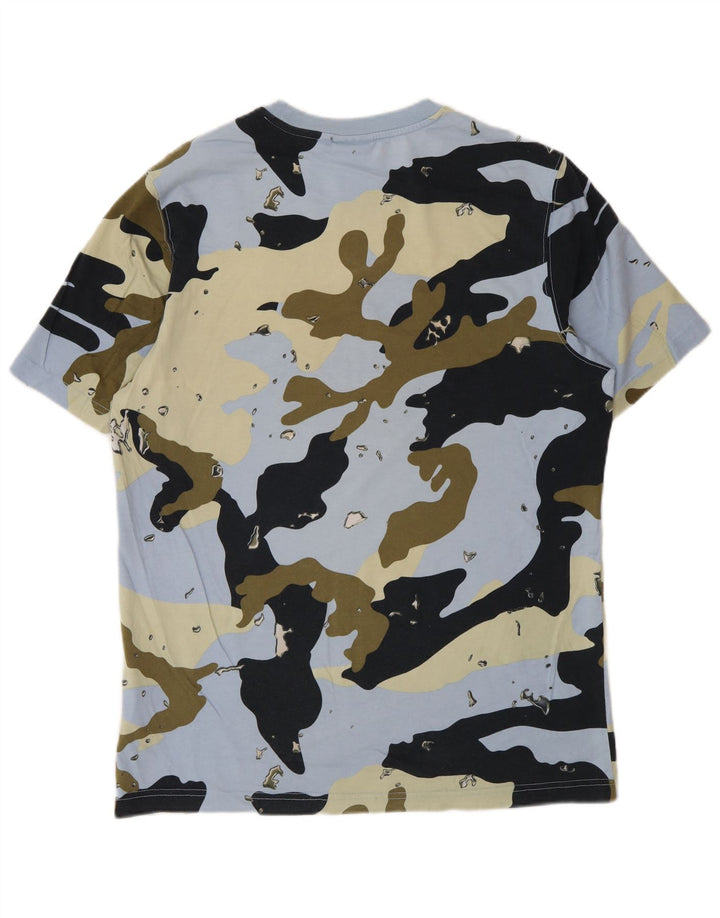 Adidas Camiseta Hombre Top Medium Multicolor Camuflaje Algodón