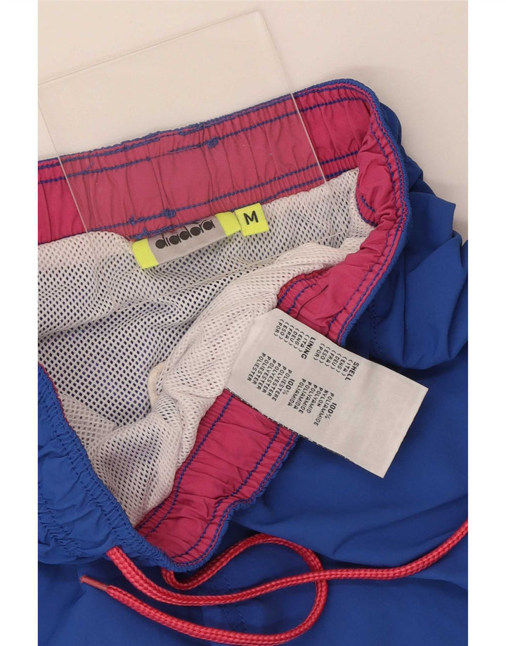 Diadora Bañador Shorts Graphic Azul Medio Poliéster Hombre
