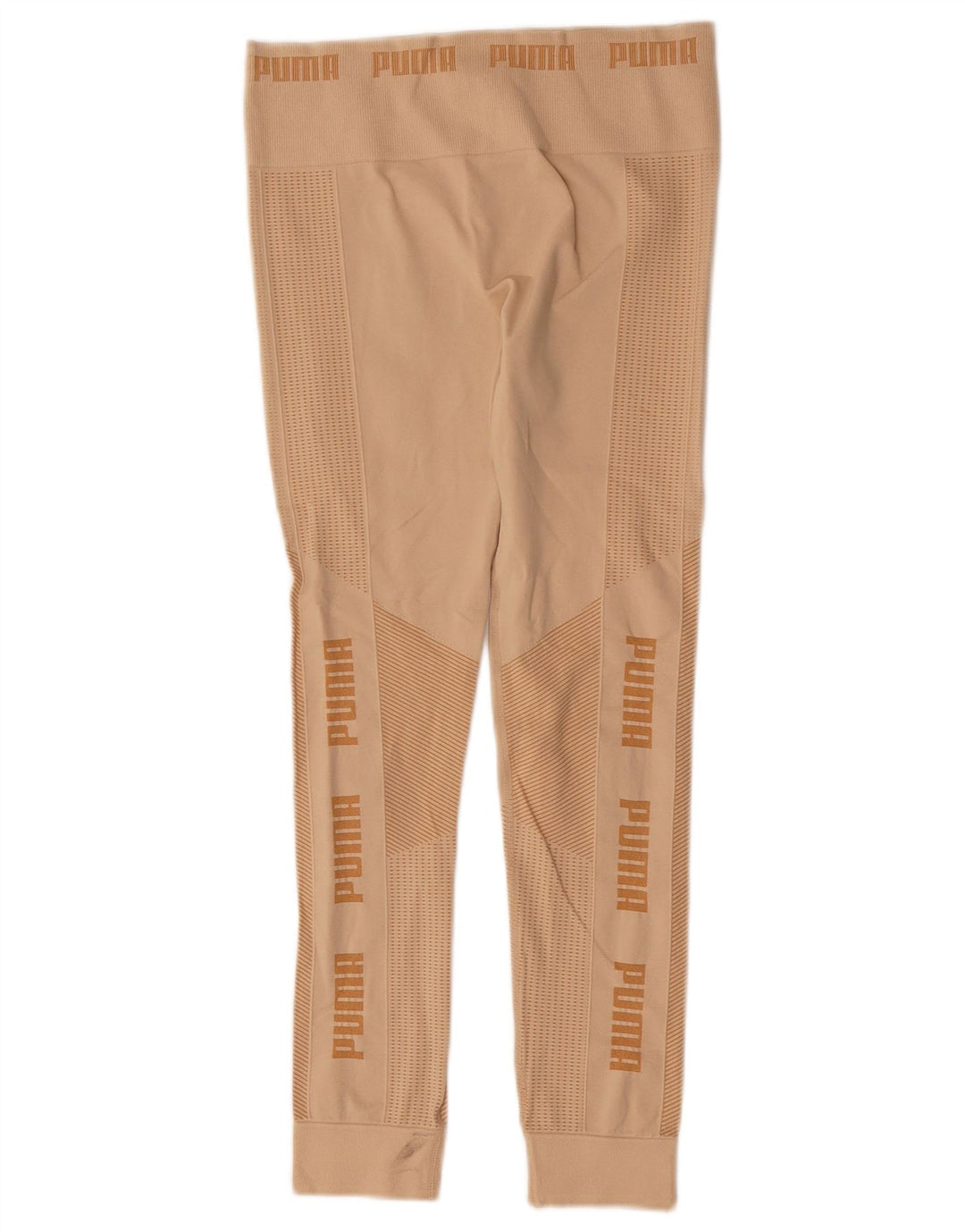 Puma - Leggings gráficos para mujer, talla 40, color beige mediano
