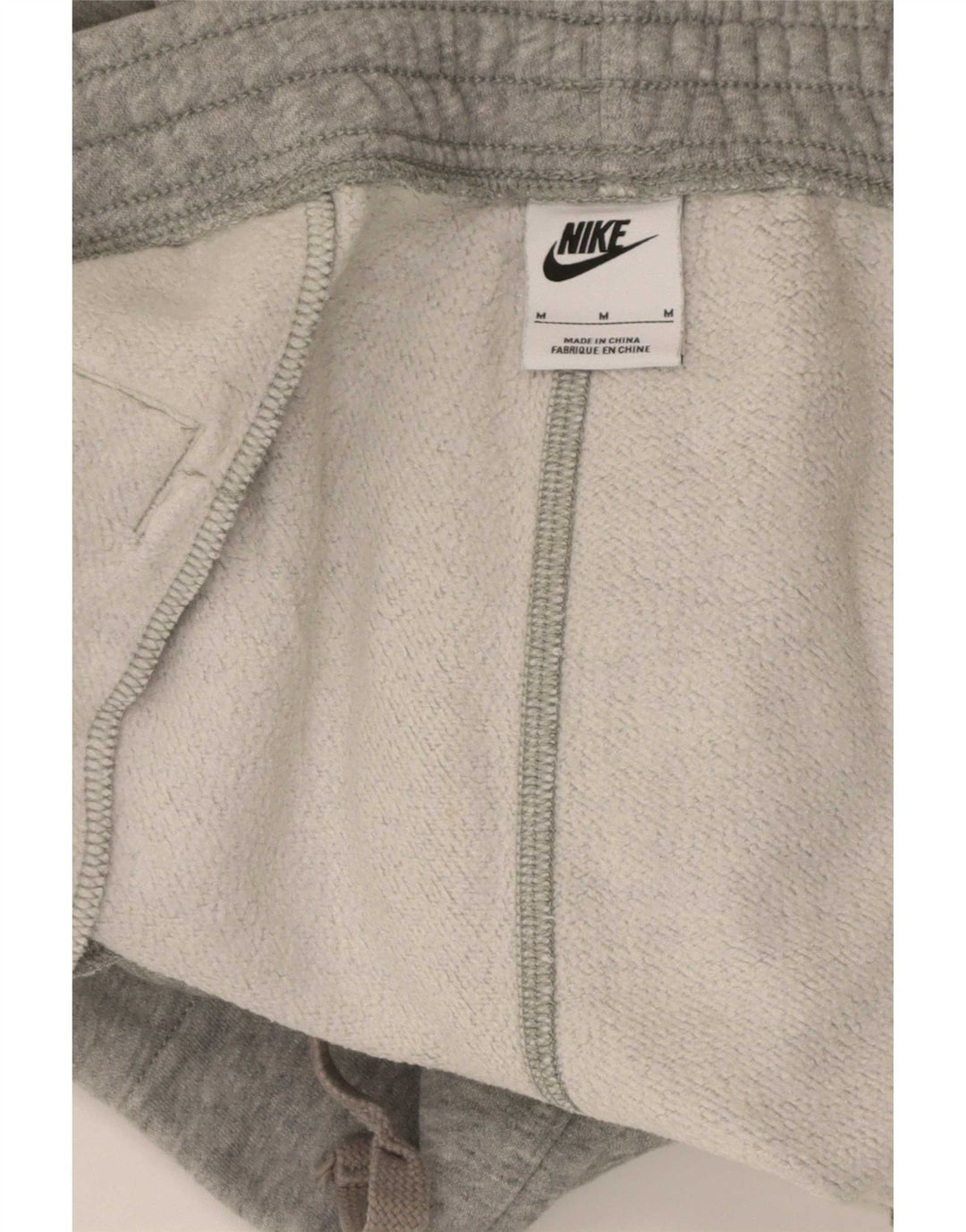 Pantalones de chándal Nike de algodón moteado en gris medio - Hombre