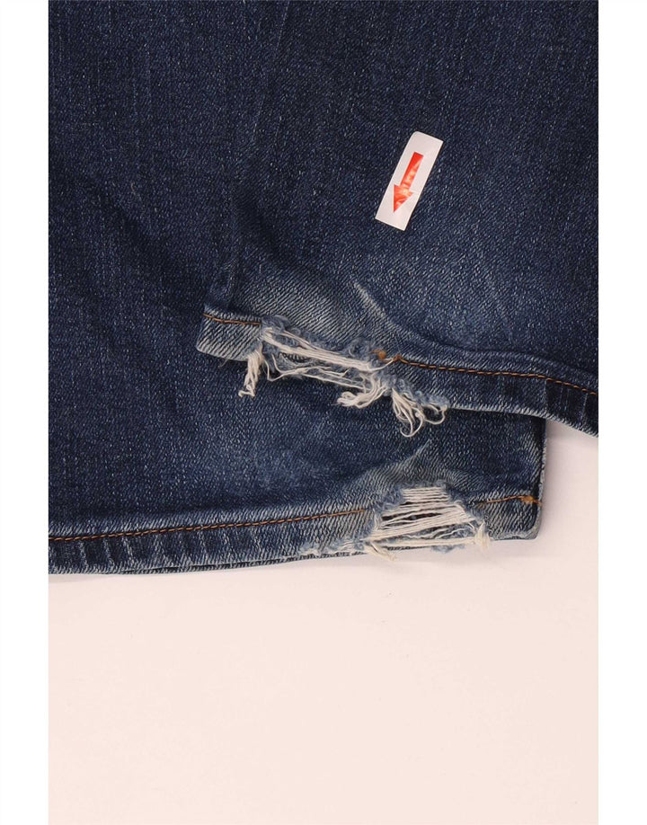 Diesel Hombre Larkee Regular Vaqueros Rectos W34 L32 Algodón Azul