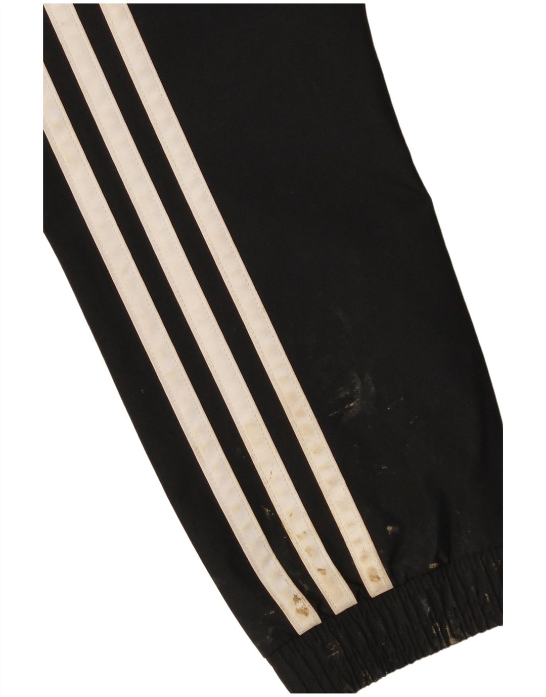 Adidas - Chaqueta de chándal con capucha para niños, 11-12 años, poliéster negro