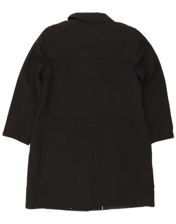 MARKS & SPENCER Gabardina para mujer UK 44 Grande Poliéster negro