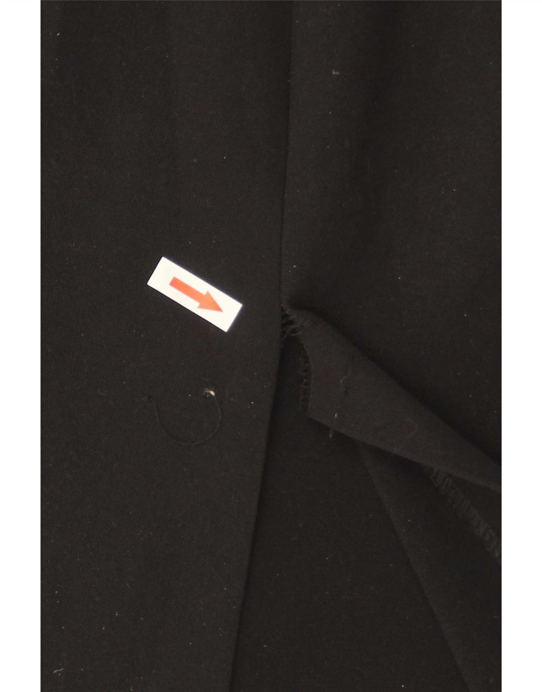 Zara Mujer Vestido Vaina ES 40 XL Poliéster Negro