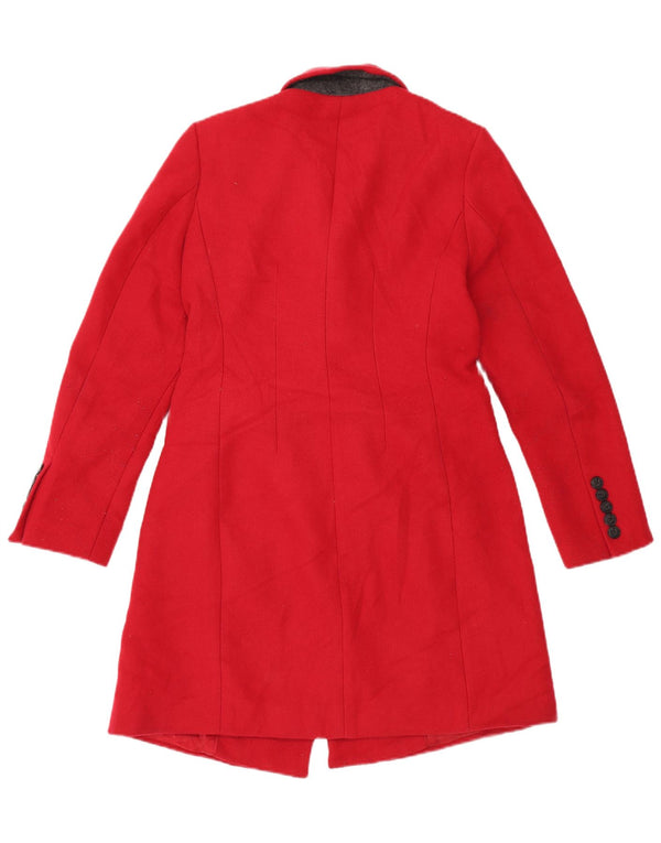 Marks & Spencer Abrigo de doble botonadura extragrande para mujer UK 10 Small Red