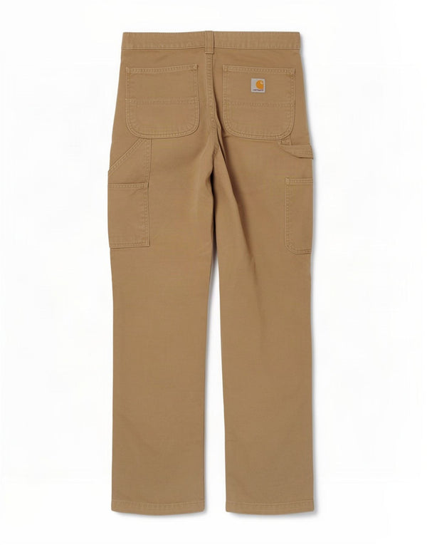 Carhartt Hombre Pantalones Cargo Rectos W31 L32 Algodón Beige