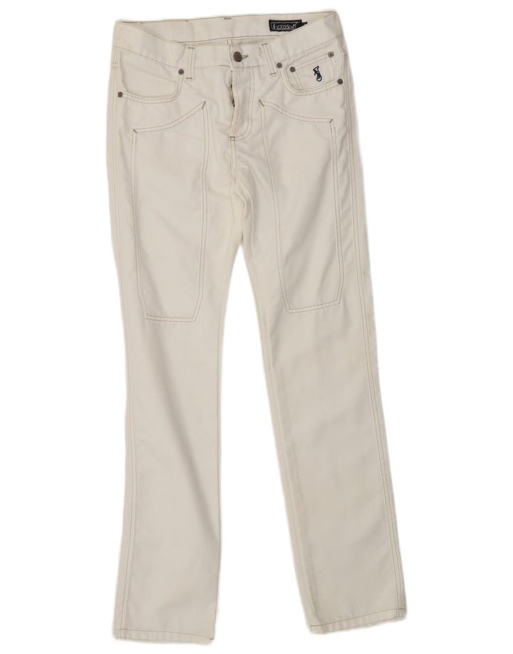Vaqueros rectos para mujer JECKERSON W30 L32 Algodón blanco
