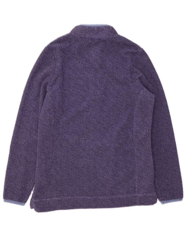 WEIRD FISH Chaqueta de chándal de gran tamaño para mujer UK 10 Small Purple