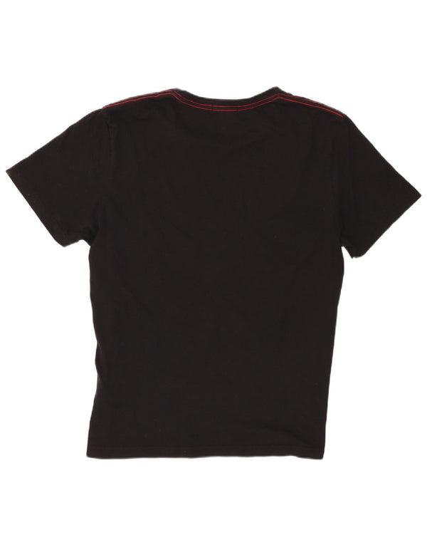 Gant Camiseta gráfica para hombre Top 2XL Algodón negro