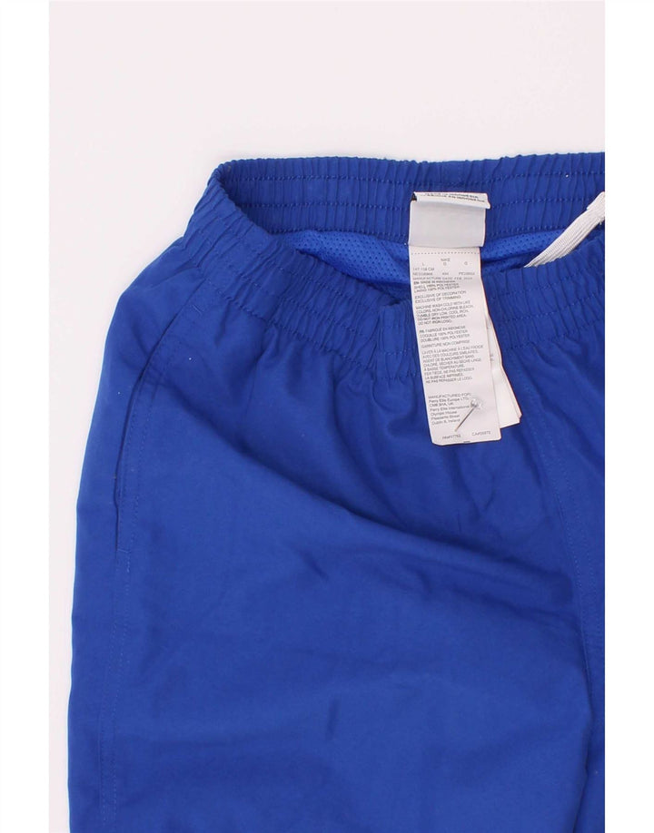 Nike Pantalones cortos deportivos para niños 12-13 años Grande Azul Poliéster