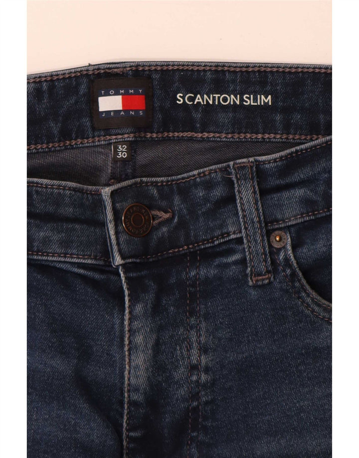 Tommy Hilfiger Jeans Stanton Slim para hombre W32 L30 Algodón azul