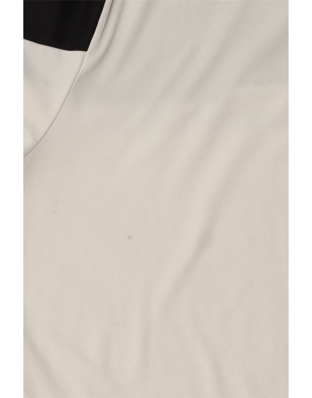 Adidas Hombre Climalite Camiseta Top Medio Blanco Colorblock Poliéster