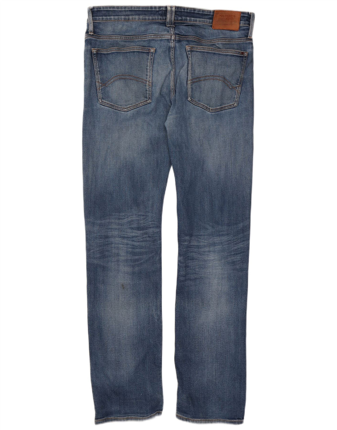 Tommy Hilfiger Vaqueros rectos para hombre W36 L34 Algodón azul