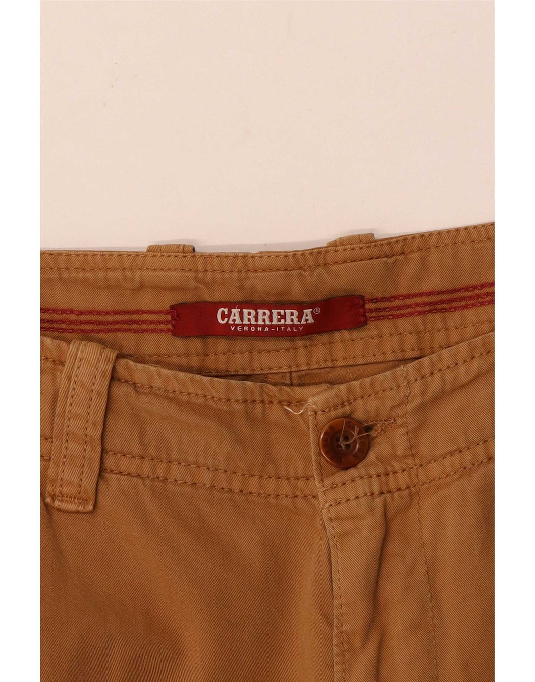Pantalones cortos tipo cargo Carrera para hombre W32 Marrón medio
