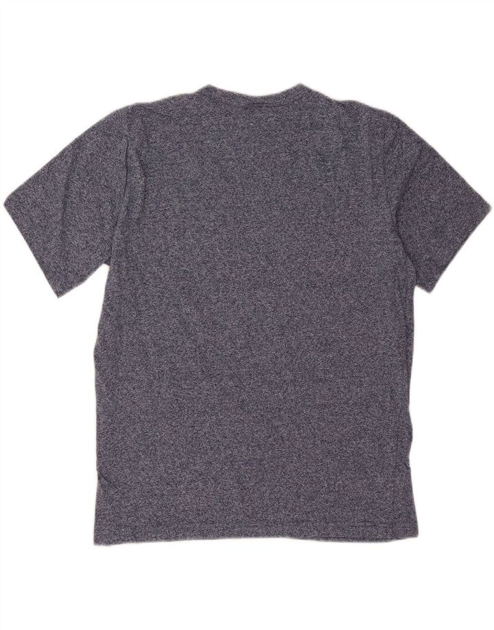 CHAMPION Mens Graphic T-Shirt Top Large Blue Flecked