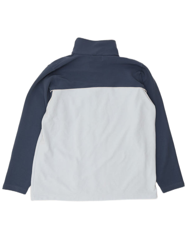 KAPPA Chaqueta de chándal para hombre 2XL Azul Colorblock Poliéster