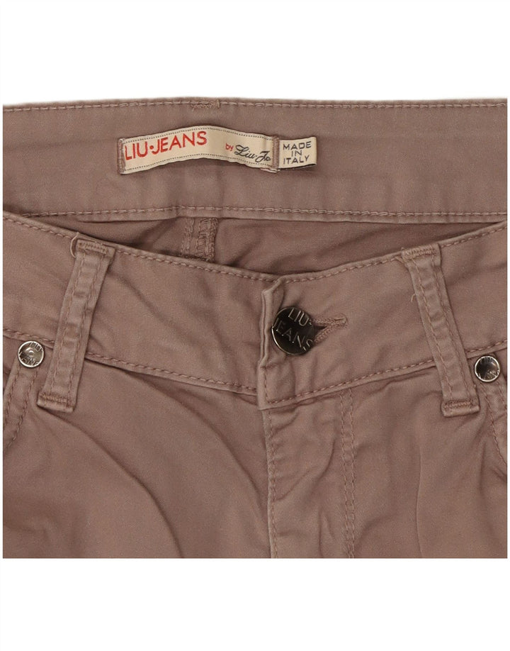 Pantalones informales ajustados Liu Jo para mujer W30 L30 Gris