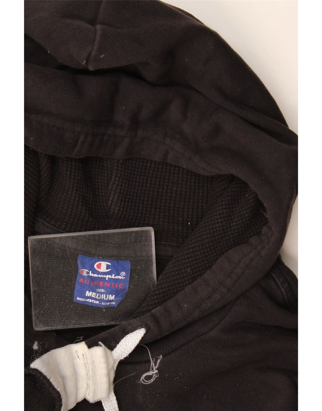 Champion Sudadera Con Capucha Gráfica Para Hombre Jersey De Algodón Negro Mediano