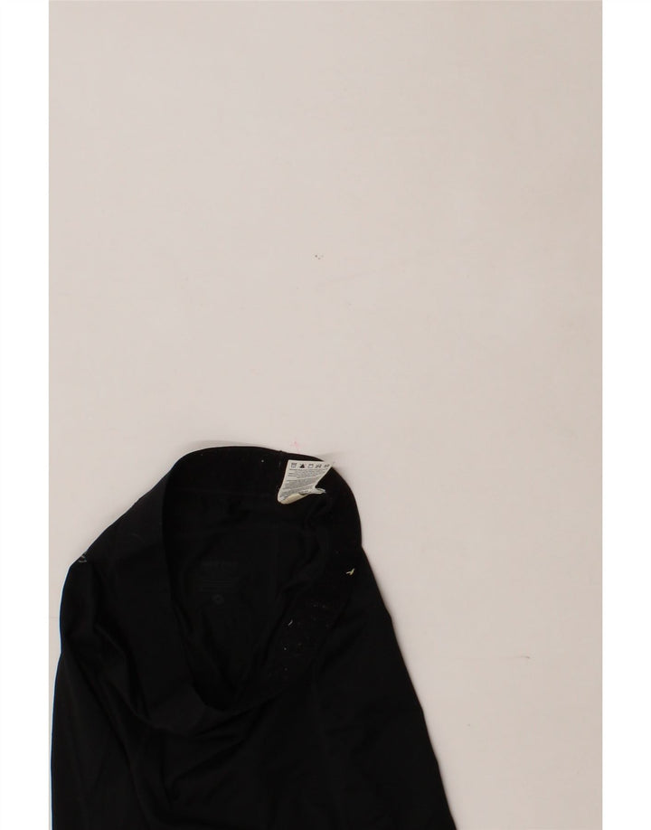 NIKE Womens Dri Fit Graphic Tracksuit Trousers UK 8 Small  Black Polyester Vintage Nike and Second-Hand Nike from Messina Hembry 