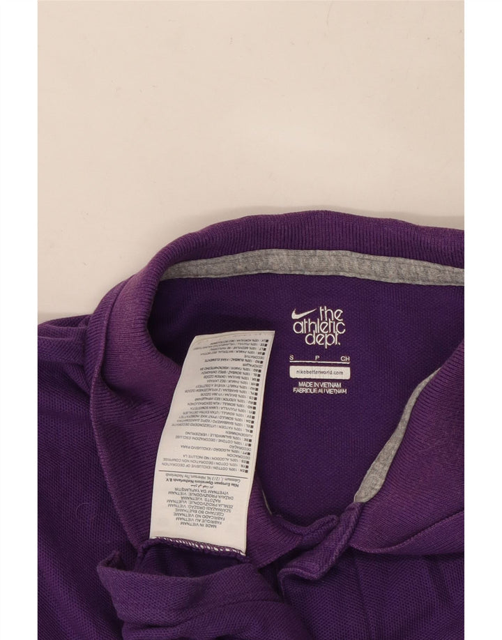 Polo NIKE Hombre Pequeño Algodón Morado