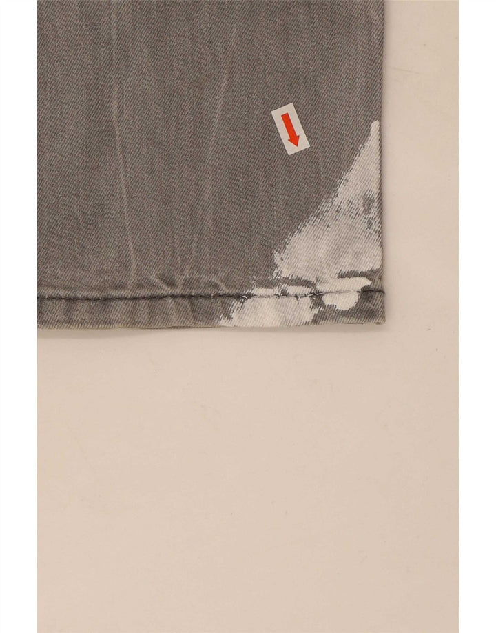Levi's Mens 511 Slim Jeans W32 L30 Gris Algodón