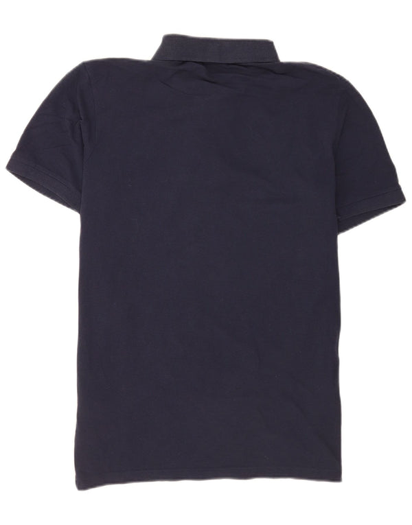 Diadora Polo Hombre Grande Azul Marino Algodón