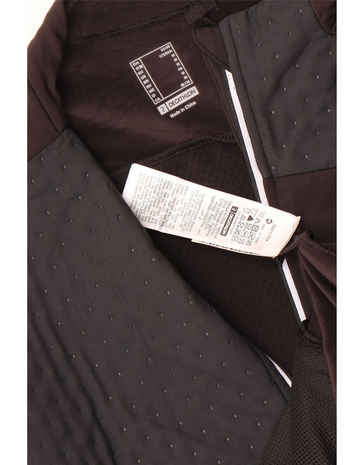 Chaqueta de chándal DECATHLON Hombre Marrón medio Poliéster color block