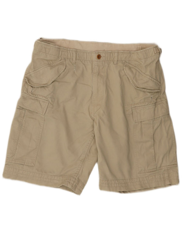 Polo Ralph Lauren pantalones cortos cargo para hombre W36 algodón beige grande