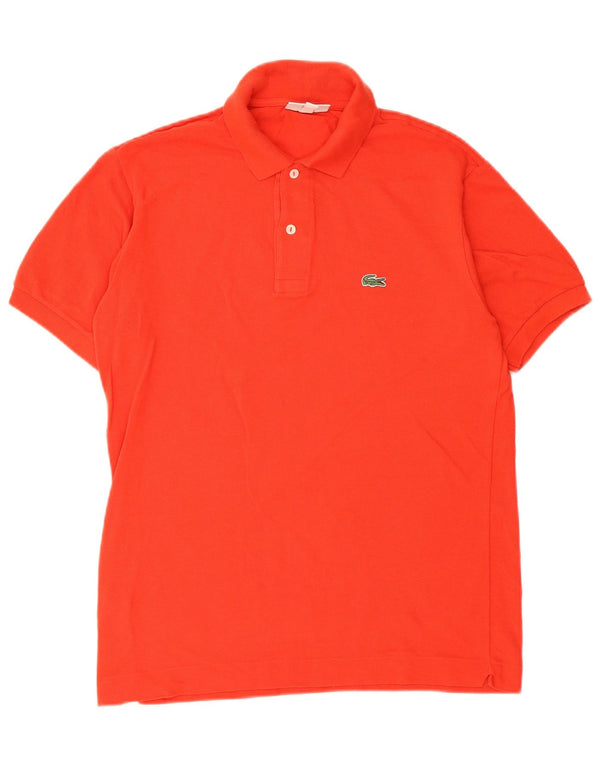 Lacoste Polo de ajuste clásico para hombre talla 3 pequeño algodón rojo