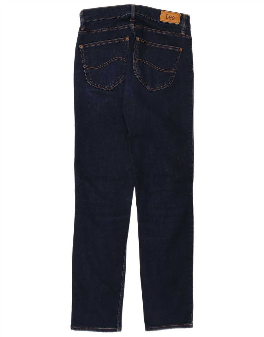 Vaqueros Lee Slim Mujer W26 L28 Azul Marino