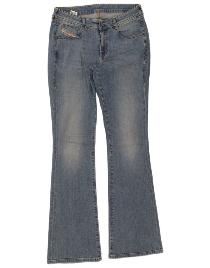 Vaqueros Acampanados Diesel Mujer W29 L33 Algodón Azul