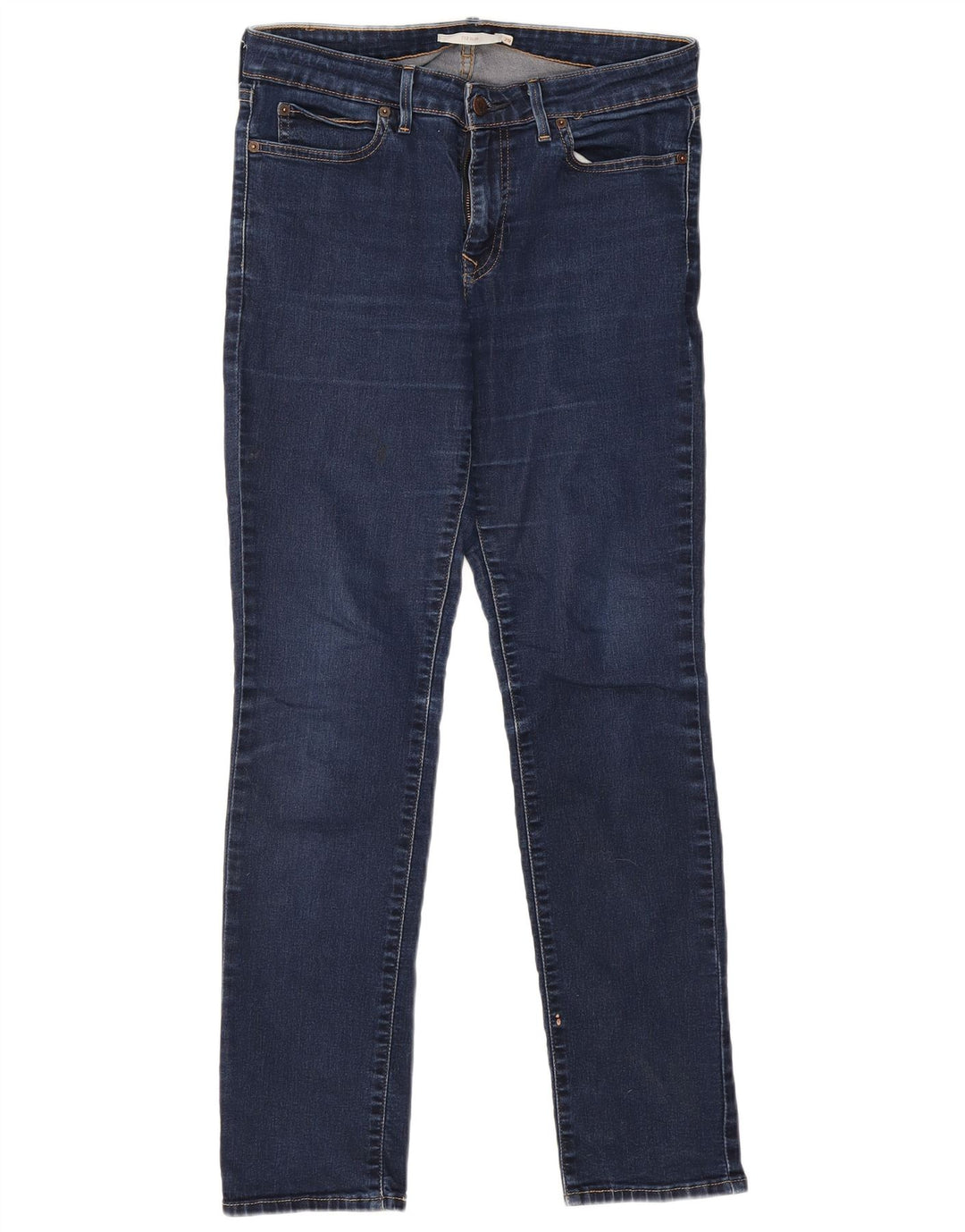 LEVI'S Mujer 712 Slim Jeans W29 L30 Algodón Azul Marino