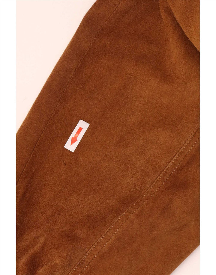 Conbipel Chaqueta Bomber de Ante para Hombre UK 42 XL Beige